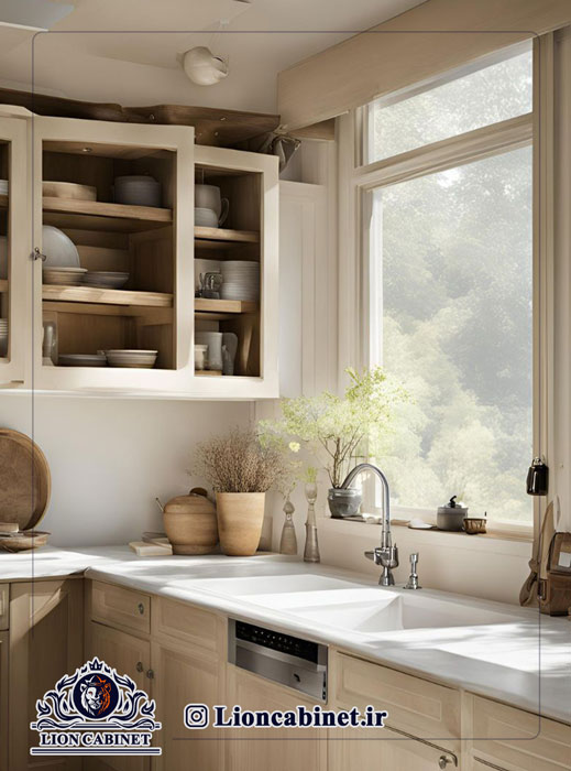 استفاده از نور طبیعت در طراحی آشپزخانه